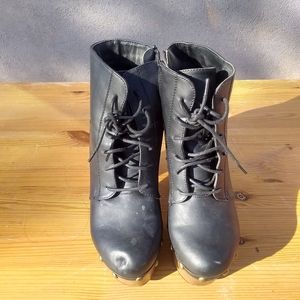 high heels boots platforms